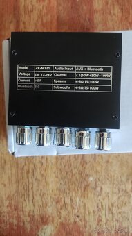 Zosilňovač ZK-MT21 2X50W+100W - 2