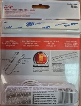 LED pás na tužkové batéria . - 2