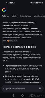 Predám priemyselný ventilátor - 2