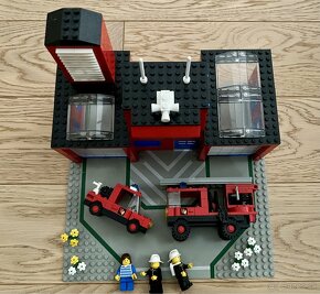 Lego 6385 Classic Town Fire House z roku 1985 - 2