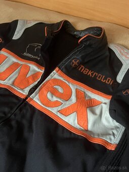 Motorkárska kožená bunda UVEX (M) - 2