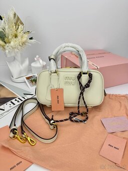 Prémium kabelka Miu Miu Milky Cream - 2