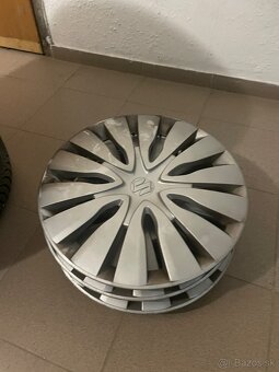 Predám zimné obutie s diskami s TPMS - 2
