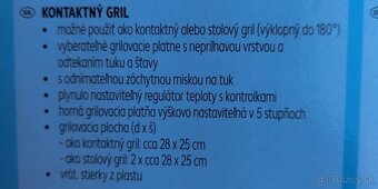 Kontaktný gril - 2