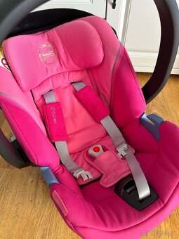 Autosedačka Cybex Aton 5 Magnolia Pink / vajíčko od narodeni - 2