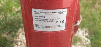 Elektrobicykel model TDY01Z - 2