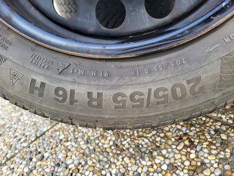 Plechové disky BMW zimné 205/55 r16 - 2