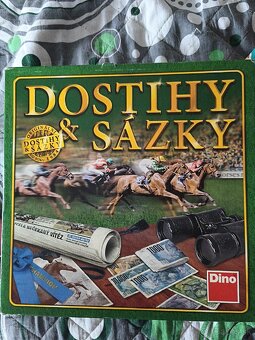 Spoločenské hry Dostihy a Sazky + ako to bolo kedysi - 2