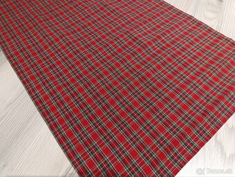 Karovaný vianočný obrus - 2