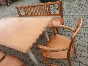 Vidiecka lavica jedáleň mix - 2