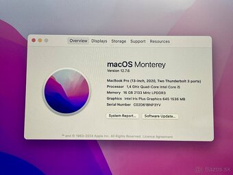 Macbook pro 2020 13inch i5 16GB RAM 256GB SSD - 2