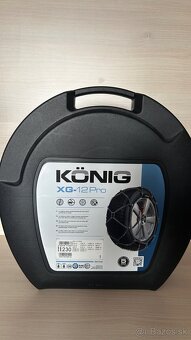 Snehové reťaze König XG-12 PRO 230 nepoužité - 2