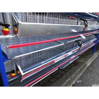 Veľká sústava na chov prepelíc na cca 100 až max 300ks - 2