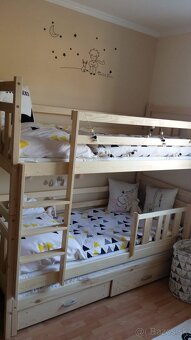 Poschodová posteľ detská/študentská - 2