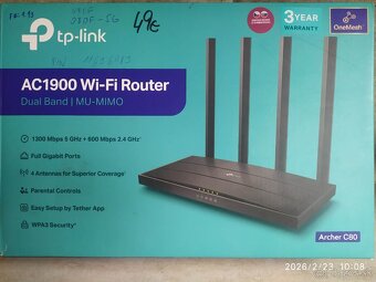 Predam wifi router TP-link AC1900 - 2