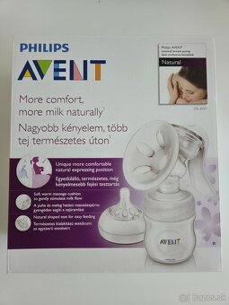 Predám Avent manuálnu odsávačku + fľaše - 2