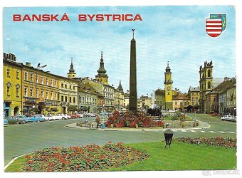 Banská Bystrica (1-10) - prejdené poštou - 2