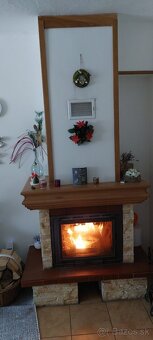Predám krbovú vložku 10kW - 2