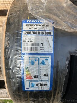 TOYO Proxes 205/50/15”-89V - 2