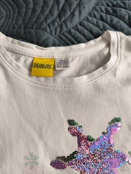 Tričko Peanuts vel. 134/140 - 2