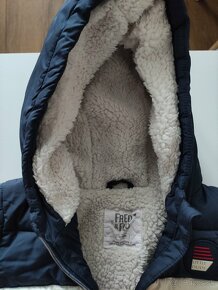 Chlapčenská vesta,perchodná a zimná bunda, veľ. 86 - 2
