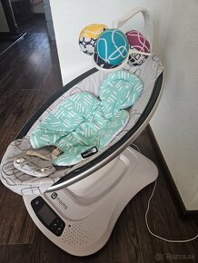 Lehátko 4moms Mamaroo + 4moms obojstranná novorodenecká vlož - 2