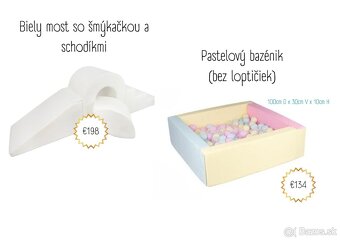 Predám skákací hrad,suchý bazénik,odrážadlá a iné (viď foto) - 2