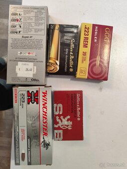 Naboje .223 Remington (223 rem), strelivo - 2