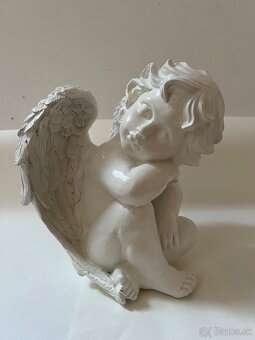 Soška anjela – ručná práca, Holandsko, 28 cm - 2