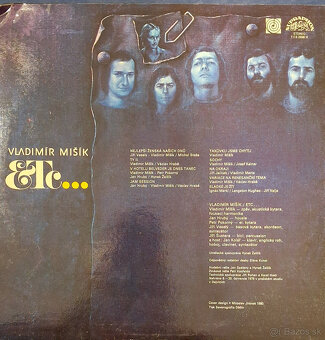 Retro gramofónová LP platňa Vladimir Misik - Etc - 2