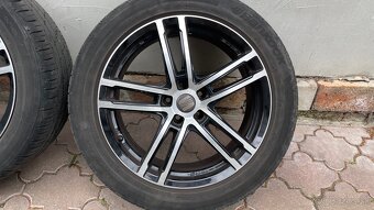Dezent disky 8jx19 et30 s pneu letné Hankook - 2
