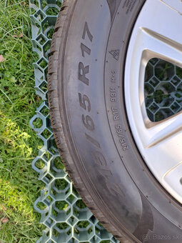 17" Alu disky 5x112, pneumatiky 215/65 r17 Elektróny - 2
