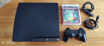 Ps3 slim 120gb (top stav) - 2