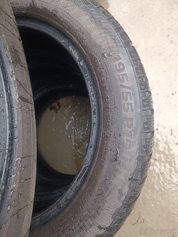195/55r15 Continental zimné - 2