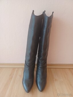 Talianske kožené čižmy - 2