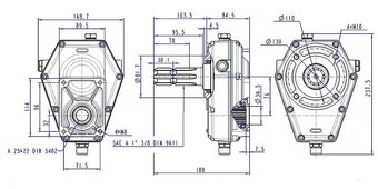Hydraulické čerpadlo s prevodovkou - 2