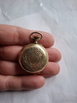 Vreckové hodinky 2 strieborné - 2