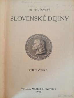 Fr. Hrušovský : Slovenské dejiny (1940) - 2