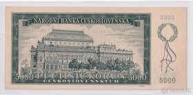 Bankovky ČSR - 5000 Kčs 1945 UNC - 2