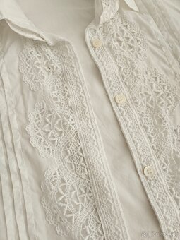 Biela bluzka Ermanno Scervino vel.S - 2