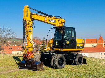Kolesové rypadlo JCB JS145W - 2