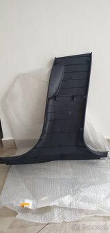 Audi A4, S4 B8 vnutorný plast B stĺpika čierny pravý + lavý - 2