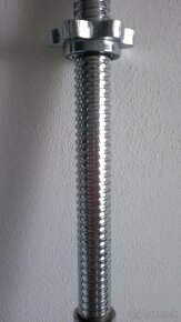 Chromované ROVNÉ tyče a EZ-tyče -120,150,167,180,220cm/30 mm - 2