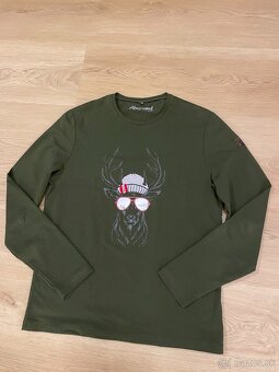 Panske tricka dlhy rukav Tommy Hilfiger a Almgwand vel. M - 2