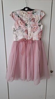 Detské spoločenské šaty veľkosť 158 - 2