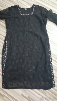 Čierne šaty veľ.s-m - 2