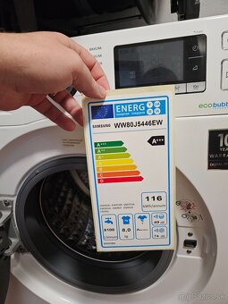 Pracka Samsung WW80J5446EW A+++ - 2