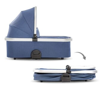 Hluboké lůžko APOLLO PRAM, značka HAUCK, NOVÉ - 2