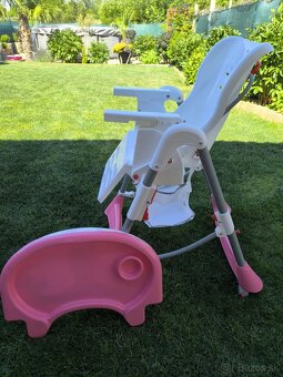 Detská jedálenská polohovateľná stolička - 2