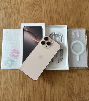 iPhone 16 Pro Max 256 gb Desert Titanium v záruke - 2
